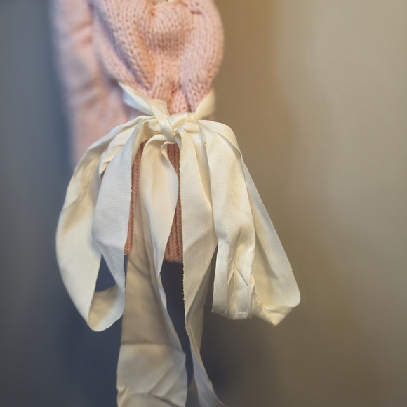 Altar'd State Cory Ribbon Cable Knit Sweater with Ribbon Details - Picture 5 of 9